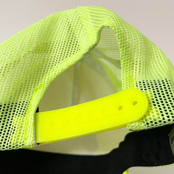 Bass Pro Shops Adjustable SnapBack Mesh Fishing Hat Cap Neon - Picture 13 of 16